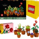 LEGO ICONS ZESTAW WALENTYNKOWY KWIATY PREZENT MAŁE ROŚLINKI 10329 + 40460