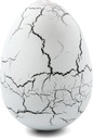 Vajíčko dinosaura vyliahnuté a rastúce z vajíčka vajce Typ malý archeológ