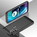 Carbon Case etui do Motorola Moto G71 5G czarny Kolekcja futerał na telefon