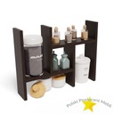 КУХОННАЯ ПОЛКА ПОЛКА ДЛЯ СТОЛЕШНИЦЫ ВЕНГЕ, ДСП 18 мм