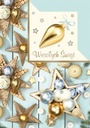 Карта карты Laurel Christmas Envelope 1 ПК