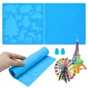 СИЛИКОНОВЫЙ КОВрик ШАБЛОН ФОРМА УЗОРЫ 3D РУЧКА