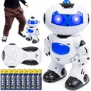 ИНТЕРАКТИВНЫЙ РОБОТ С ДИСТАНЦИОННЫМ УПРАВЛЕНИЕМ, СВЕТ, ЗВУК, КОМПЛЕКТ ДИСТАНЦИОННОГО УПРАВЛЕНИЯ + БАТАРЕИ