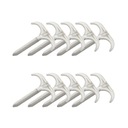 Крючок напольный ДВОЙНОЙ L - 48 10 шт МОНТАЖНЫЙ КОМПЛЕКС