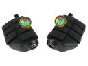 2× КОЛЯСКИ PODNOZKI NA ЗАХИСТ / ДУГИ ХОМУТИ 32 MM 25,4 MM + РЕЗИНА CHOPPER ЧОРНИЙ КОВРИК  (17522314882) фото min 14