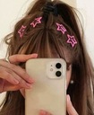 заколки-заколки для волос 10 шт PINK STARS