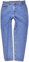 HIS spodnie HIGH WAIST jeans BASIC JEANS _ W30 L29 Szerokość w biodrach 54 cm