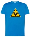 męska KOSZULKA T-shirt BIOHAZARD na prezent XS Rozmiar XS