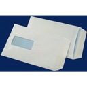 КОНВЕРТЫ C5 SK (САМОЗАКРЫВАЮЩИЕСЯ) ОКНО СПРАВА ПО ЦЕНТРУ БЕЛЫЕ 500 ШТ.