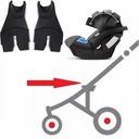 Адаптеры автокресла CYBEX для коляски JEDO KODA, 2 шт.