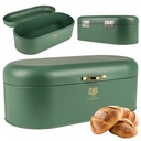 ВЕДРО ДЛЯ ХЛЕБА КОНТЕЙНЕР ДЛЯ ХЛЕБА ЗЕЛЕНАЯ НЕРЖАВЕЮЩАЯ СТАЛЬ