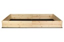 Ящик для овощей деревянная грядка HIGH inspekt 160x100 ECO