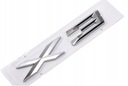Эмблема с надписью X3 хром для BMW