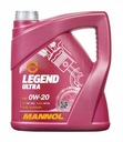 MANNOL LEGEND ULTRA 0W20 4Л ЭФИРНОЕ