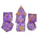 ПОРТАЛ В НЕТИ НАБОР ИЗ 7 ЭПОКСИДНЫХ КУБИКОВ ДЛЯ РПГ