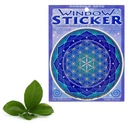 Наклейка на окно «Цветок жизни»