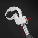 Kúpeľňový kľúč Nastaviteľný obojstranný kľúč pre ventily, demontáž a Napájanie sieťové