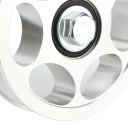 BRACKET WHEELS PULLEY PUMP AIR Z METALOWYM CIRCLE PASOWYM DO 3W  photo 7