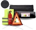 AUTO JUEGO DE SEGURIDAD BOLSA CON RZEPAMI TRAGALUZ CHALECO EXTINGUIDOR 