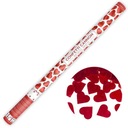 Трубка для стрельбы конфетти, 80 см, красные сердечки