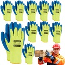 10 пар зимних рабочих перчаток, теплые защитные BlueWint 9