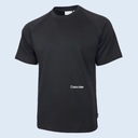 Tričko Calvin Klein Pánske tričko Bavlna Čierna 100% Bavlna veľkosť M Značka Calvin Klein