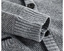 SWETER MĘSKI KARDIGAN gruby ciepły sweter,XL Zapięcie brak