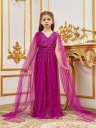 SHEIN ТЮЛЬОВА СУКНЯ З ДОВГИМИ РУКАВАМИ ТА ЕЛЕГАНТНИМ ДЕКОЛЬТЕ-КАРЕТЕ 128 замовити