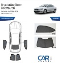 ШТОРИ SKODA SUPERB 3 2015- 5-DR КРИШКИ ШТОРКИ ВІД СОНЦЯ  (13273349784) фото min 15