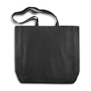 Dámska bavlnená kabelka čierna - Save a life Dominujúci vzor zvierací