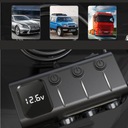 РОЗПОДІЛЮВАЧ ГНІЗДА ПРИКУРЮВАЧА АВТО ЗАРЯДНИЙ ПРИСТРІЙ 12-24V PD USB QC 120W  (18928569539) фото min 8