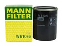 MANN-FILTER W 610/6 FILTRO ACEITES G 