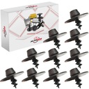 VOLKSWAGEN PASSAT GOLF POLO SEAT LEON НАПОЛЬНЫЙ МАТОВЫЙ ВИНТЫ ЗАЖИМЫ