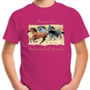 ФУТБОЛКА ДЕТСКАЯ ЛОШАДИ 140 СУПЕР КАЧЕСТВО