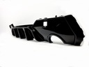 DIFUSOR SPOILER PARTE TRASERA BMW G22 MP ESTILO NEGRO LUSTRE 