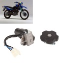 КОМПЛЕКТ WYLACZNIKA ЗАПАЛУ I БЛОКУВАННЯ КОРКА ПАЛИВА Z KLUCZAMI DO XT200 TW200 DT200R  (18225583441) фото min 7