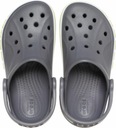 Detské ľahké topánky Šľapky Dreváky Crocs Bayaband Kids 207019 Clog 28-29 Dominujúca farba sivá