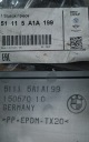 BMW 8 G14 G15 G16 SUPPORT FIXATION CADRE DE PLAQUE D'IMMATRICULATION 51115A1A199photo 10
