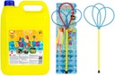 НАБОР ЖИДКИХ МЫЛЬНЫХ ПУЗЫРЬКОВ 5Л + КОЛЬЦО-БАБОЧКА PRO MULT