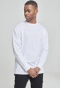 Vysoké tričko s dlhým rukávom v bielej farbe Urban Classics L