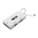 Многопортовый USB-C (M/3xF) 4K HDMI, адаптер DVI