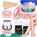 НАБОР ДЛЯ ДЕПИЛЯЦИИ НАГРЕВАТЕЛЬ ДЛЯ ТВЕРДОГО ВОСКОВ 1000 Г + 100 ПАЛОЧЕК