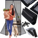 МАГНИТНАЯ МОСКИТНАЯ СЕТКА ДВЕРНАЯ СЕТКА МОСКИТЫ МУХИ НАСЕКОМЫЕ МАГНИТ 210 x 140