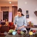 Philips Hue Bluetooth Smart Bulb 5,7W, GU10, White and Color Ambiance (8719 Moc 5.7 W