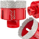 АЛМАЗНАЯ СВЕРЛО С ОТВЕРСТИЯМИ 60 ММ M14 ЗЕЛЕНАЯ КЕРАМИЧЕСКАЯ ПЛИТКА