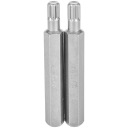 RICHMANN BIT 10MM SPLINE ДОВГІ HEX СТАЛЬ S2 1SZT. Z ОТВОРОМ 16X75MM C3347  (14749189693) фото min 7