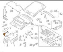 AUDI A4 8W AGRAFE PARE-SOLEIL 8W0857562A 61S ORIGINALphoto 6