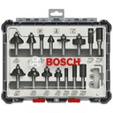Набор фрез по дереву BOSCH 2607017472 15 шт 8мм
