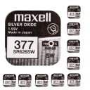 АККУМУЛЯТОР MAXELL 377 SR626SW 1,55В 10 ШТ.
