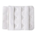 УДЛИНИТЕЛЬ ЗАСТЕЖКИ БЮСТГАЛЬТЕРА 3 РЯДА БЕЛЫЙ